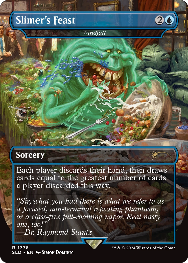 Slimer's Feast - Windfall (SLD-1775) (Borderless) [Secret Lair Drop]