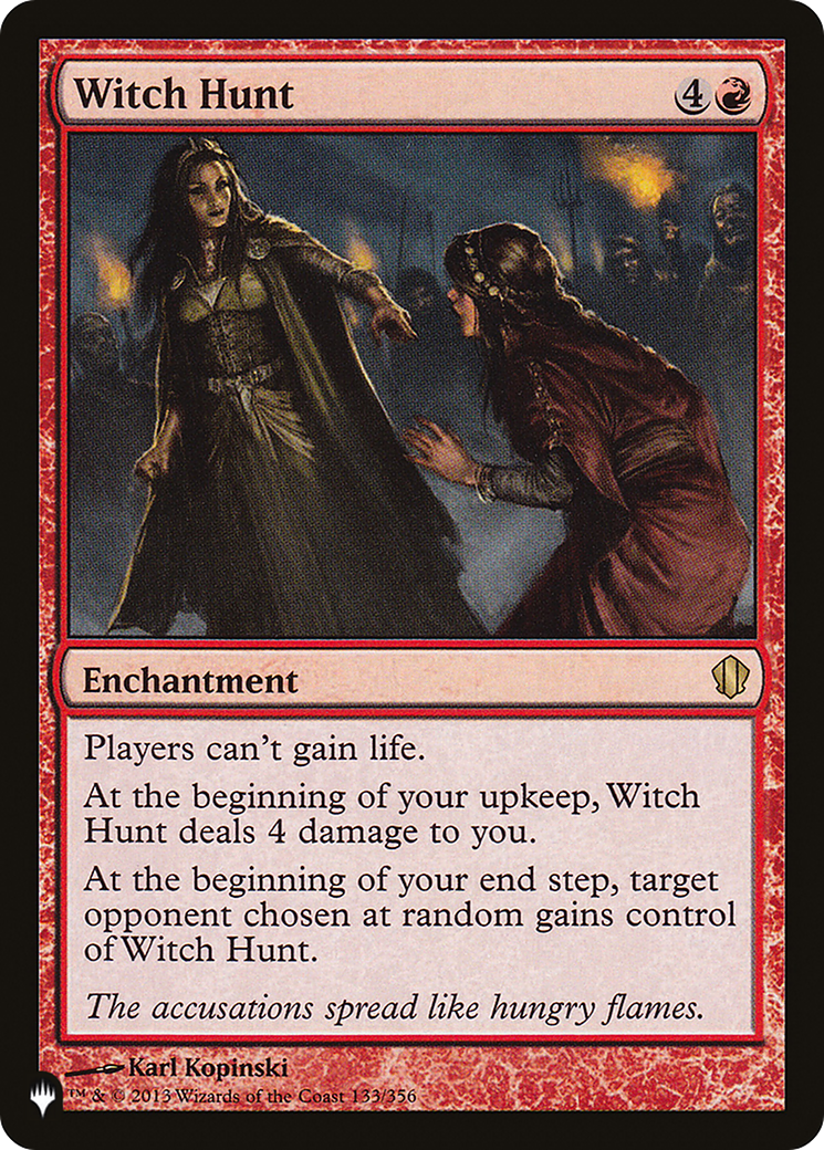 Witch Hunt (LIST-133/356) [The List]