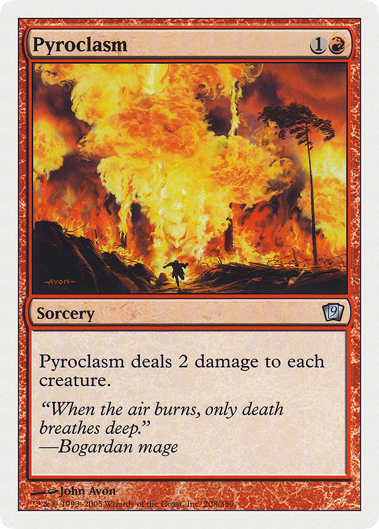 Pyroclasm [9th Edition] Foil