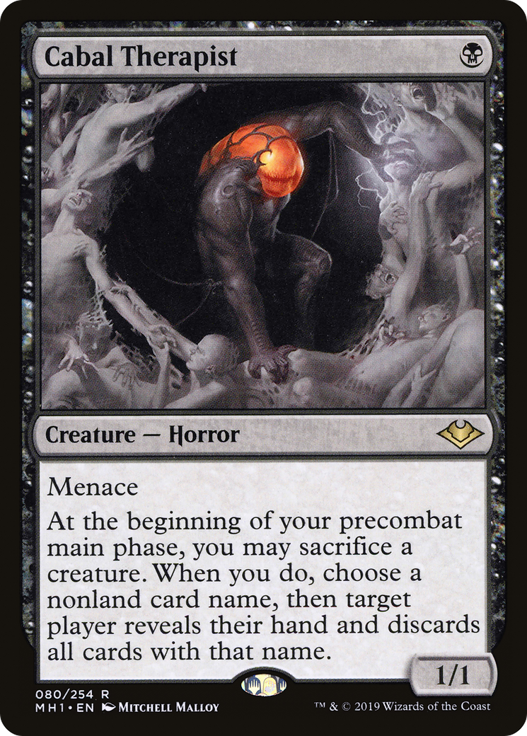 Cabal Therapist (MH1-080) [Modern Horizons] Foil