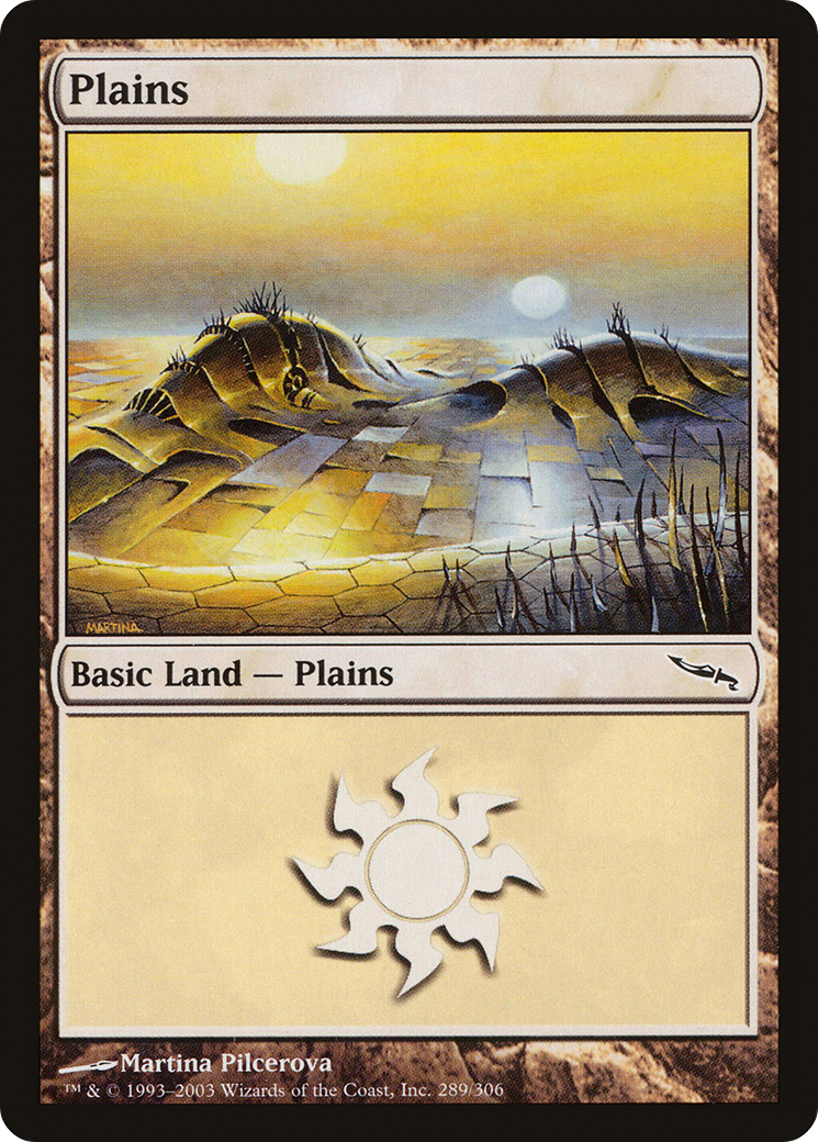 Plains (289) - Foil [Mirrodin]