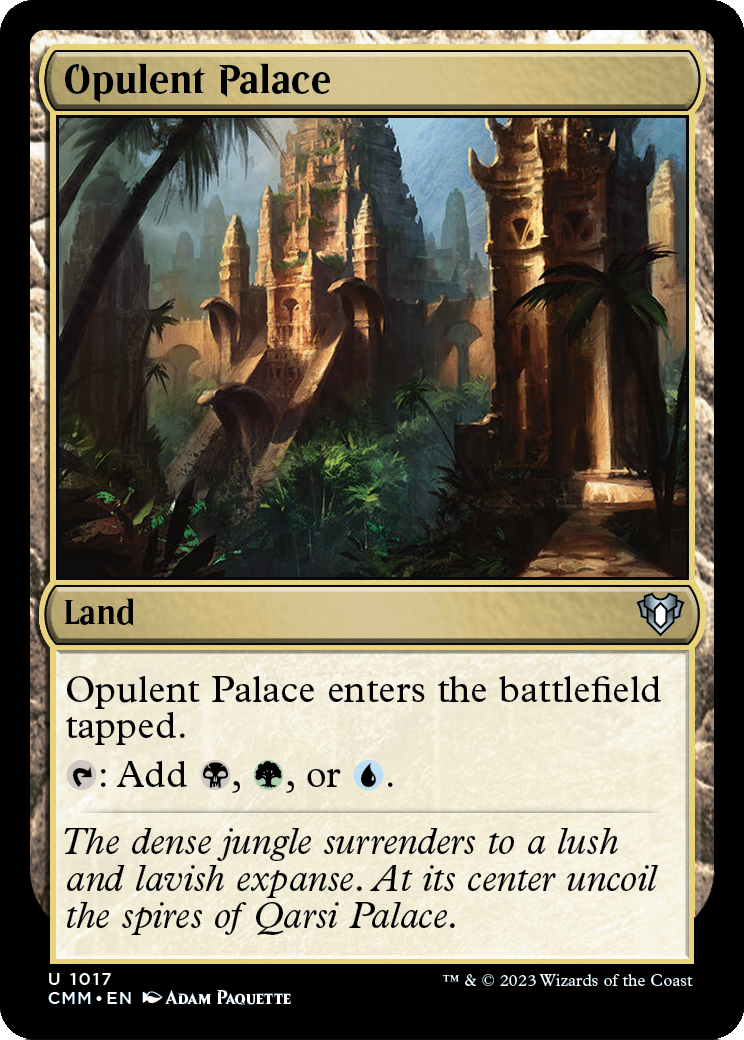 Opulent Palace (CMM-1017) [Commander Masters]