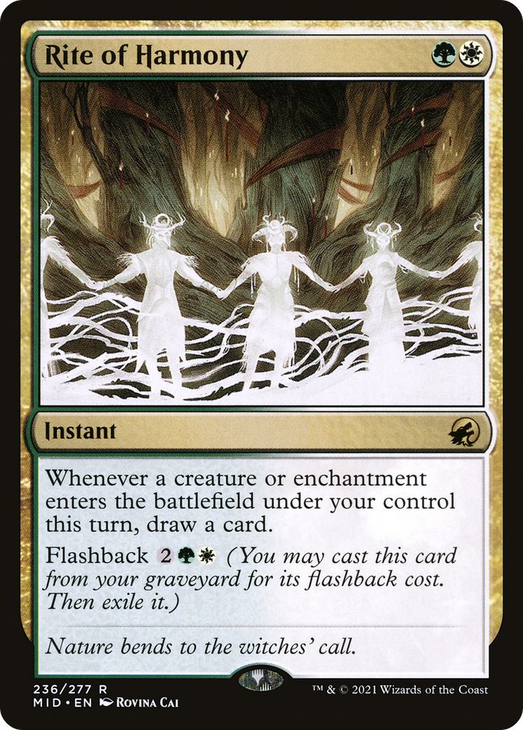 Rite of Harmony (MID-236) [Innistrad: Midnight Hunt]