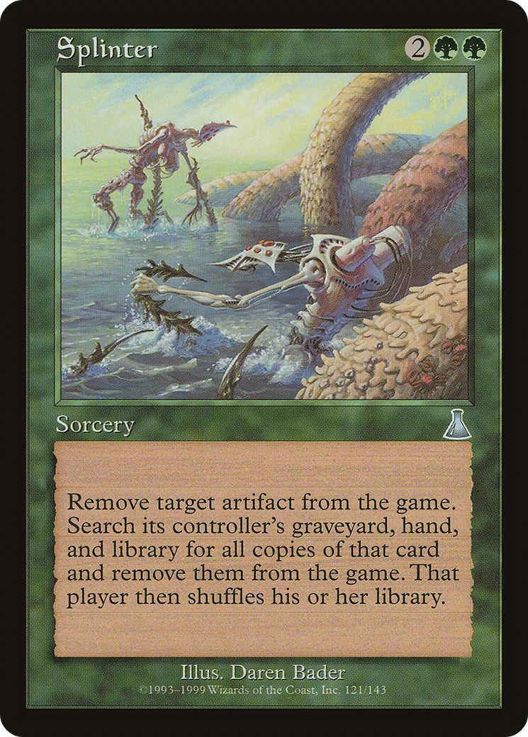 Splinter (UDS-121) [Urza's Destiny] Foil