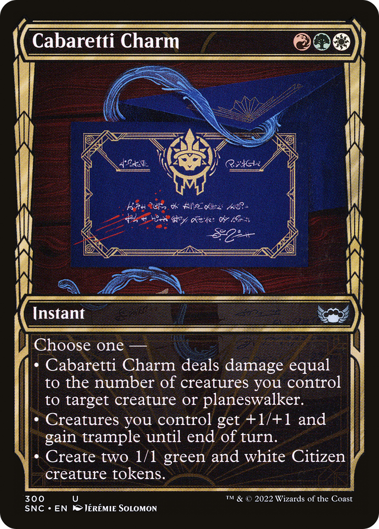 Cabaretti Charm - Showcase [Streets of New Capenna]