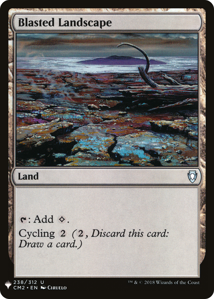 Blasted Landscape (LIST-238) [The List]