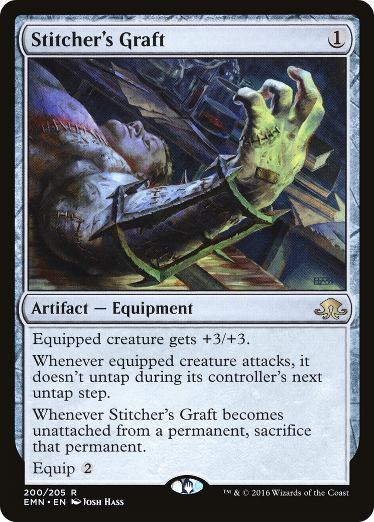 Stitcher's Graft (EMN-200) [Eldritch Moon] Foil
