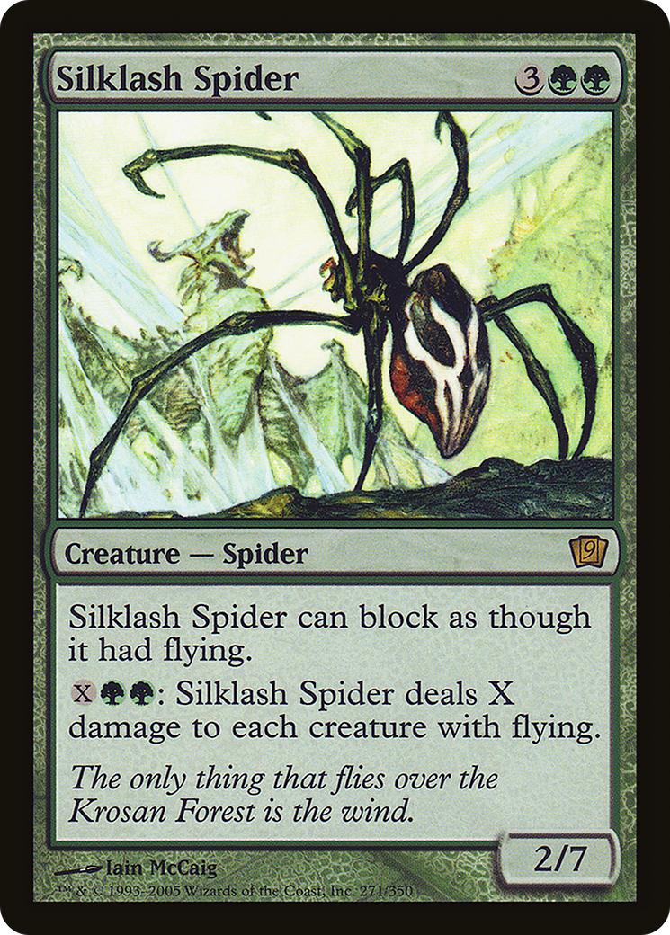 Silklash Spider [9th Edition] Foil