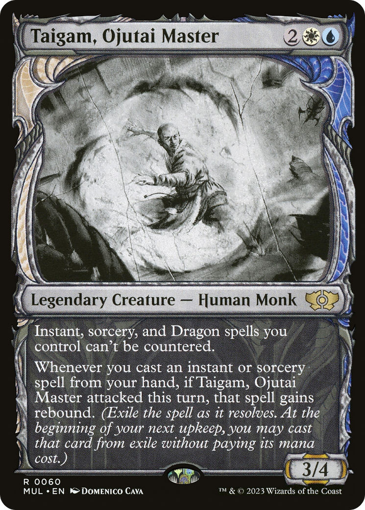 Taigam, Ojutai Master (MUL-060) (Showcase) [Multiverse Legends] Foil