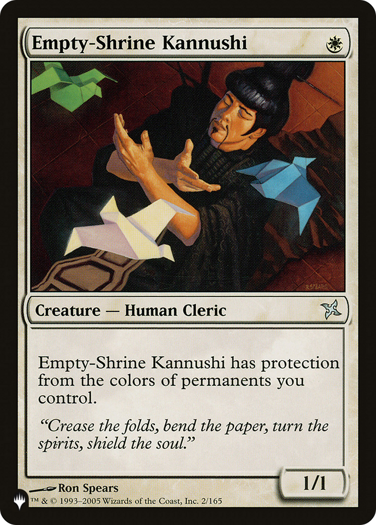 Empty-Shrine Kannushi (LIST-2/165) [The List]