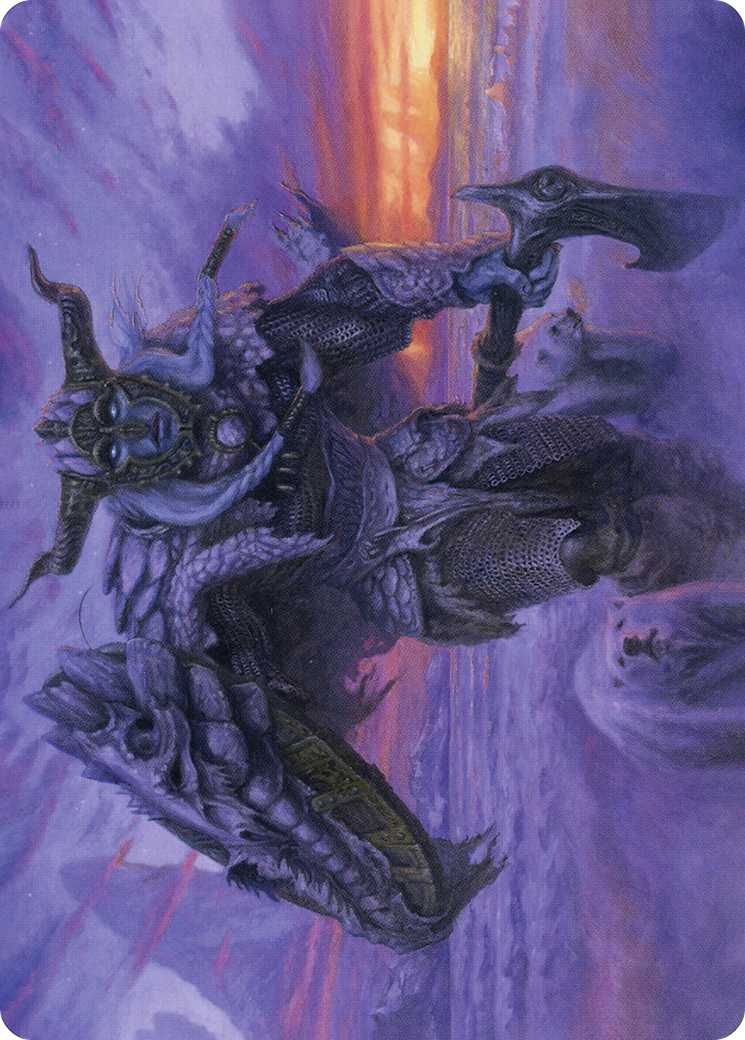 Rimeshield Frost Giant // Frost Giant (AAFR-005) (Borderless) [Adventures in the Forgotten Realms Art Series]
