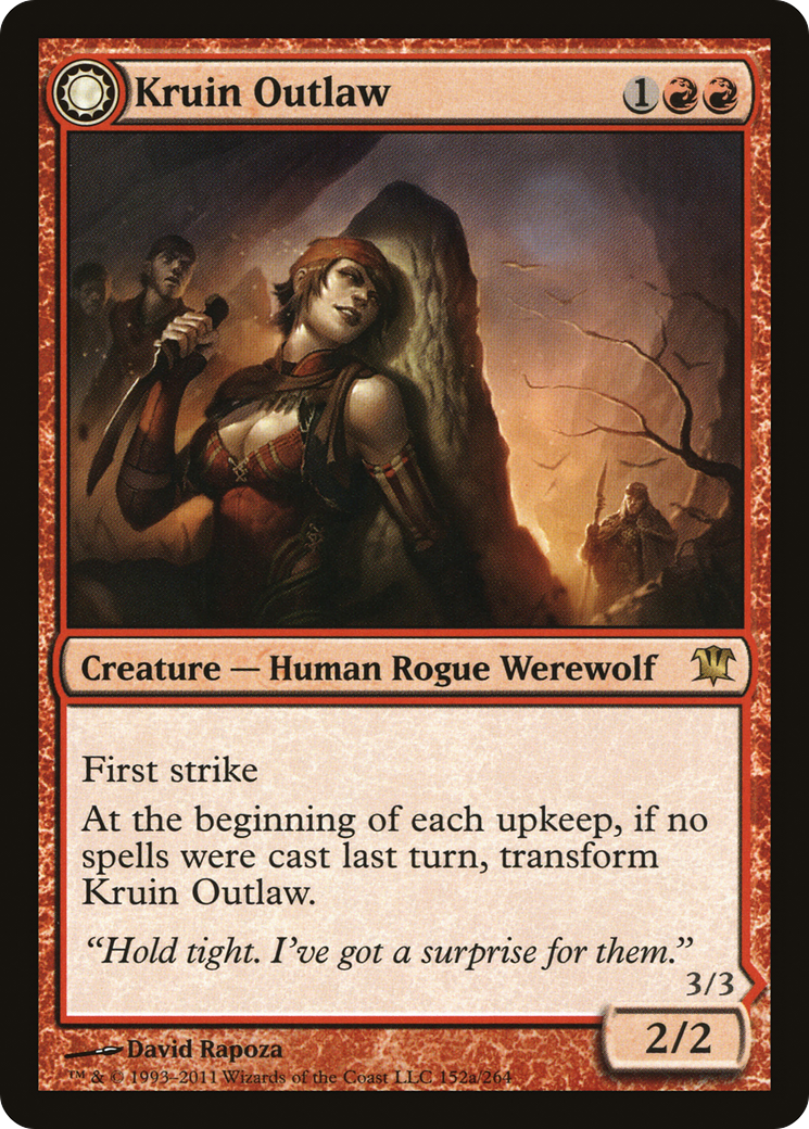 Kruin Outlaw (ISD-152) [Innistrad] Foil