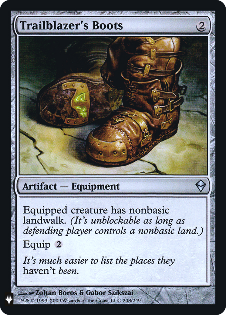 Trailblazer's Boots (LIST-208) [The List] Foil
