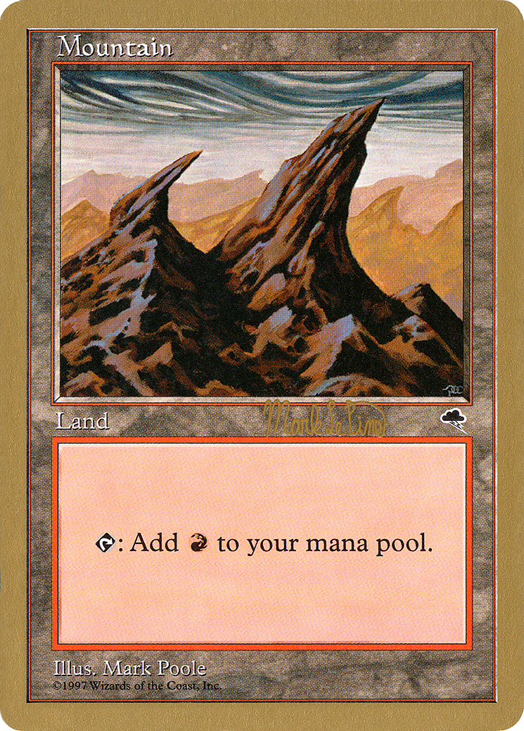 Mountain (Right) - 1999 Mark Le Pine (TMP) [World Championship Decks 1999]