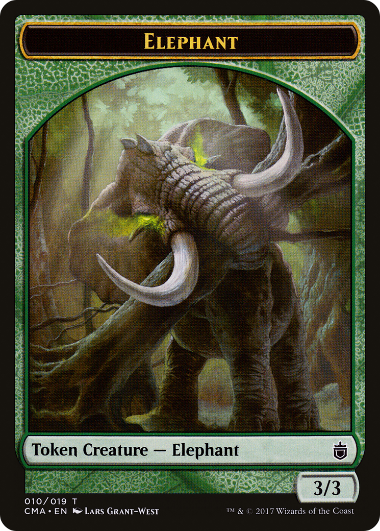 Elephant Token (CMA-010) [Commander Anthology Tokens]