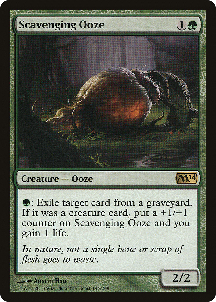 Scavenging Ooze (M14-195) [Magic 2014] Foil