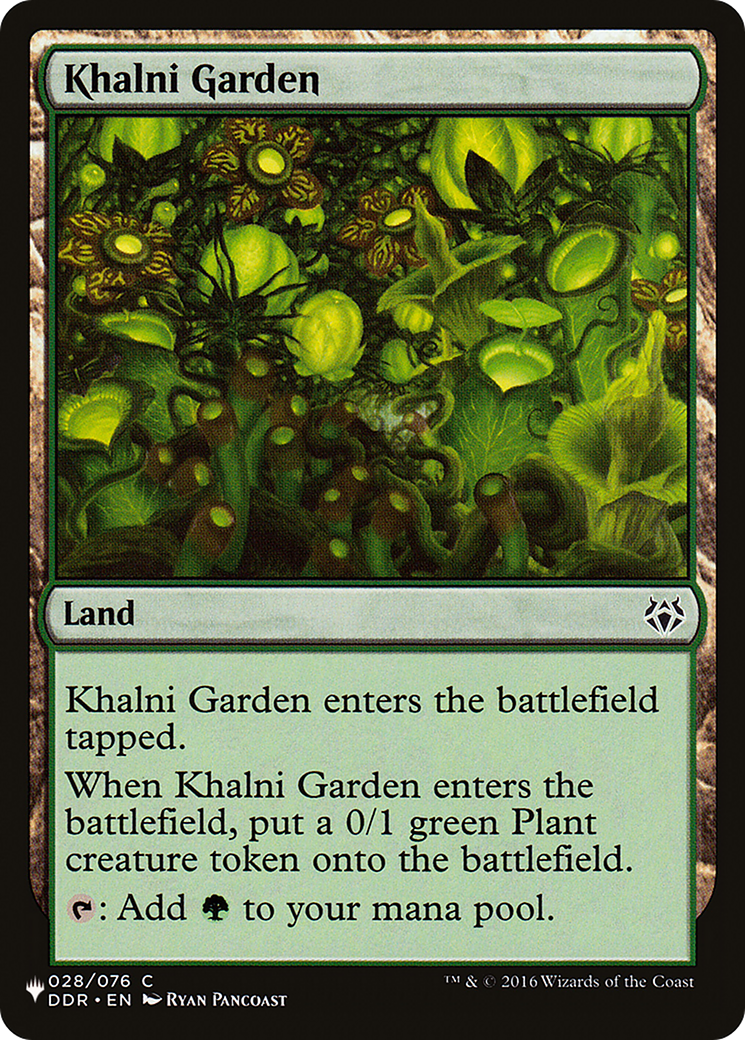 Khalni Garden (LIST-028/076) [The List]