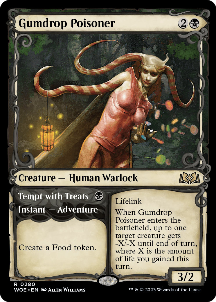 Gumdrop Poisoner (Showcase) (WOE-280) [Wilds of Eldraine]