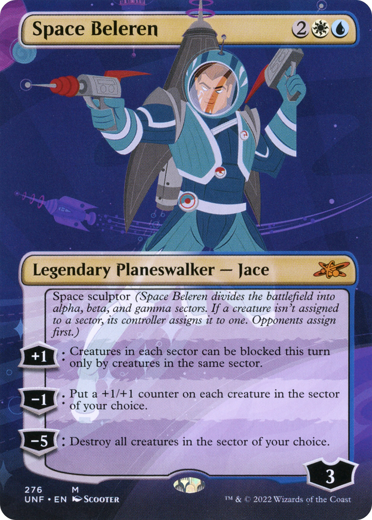Space Beleren (Borderless) (UNF-276) [Unfinity] Foil