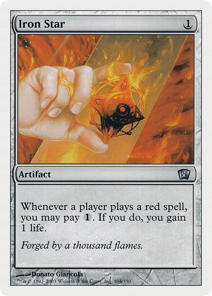 Iron Star (8ED-304) [8th Edition] Foil