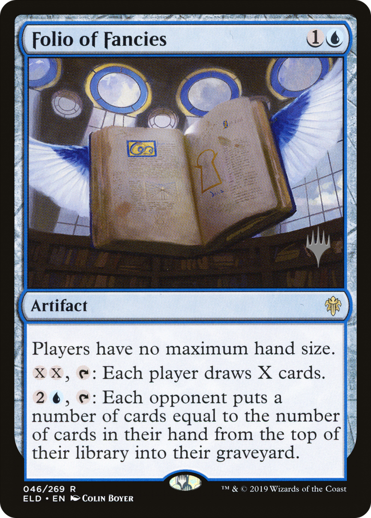 Folio of Fancies (PPELD-046) [Promo Pack: Throne of Eldraine Promos]