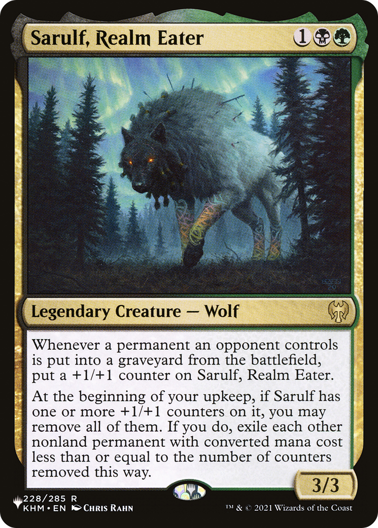 Sarulf, Realm Eater - The List [The List]