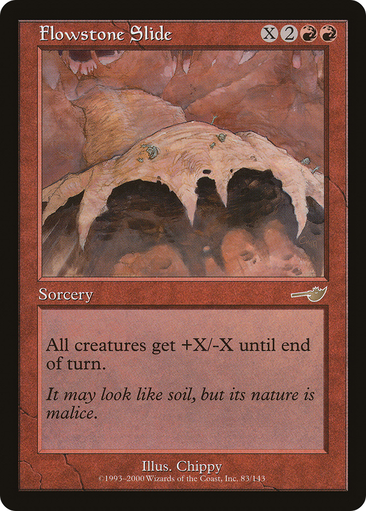 Flowstone Slide (NMS-083) [Nemesis] Foil