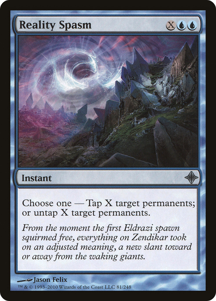 Reality Spasm (ROE-081) [Rise of the Eldrazi]
