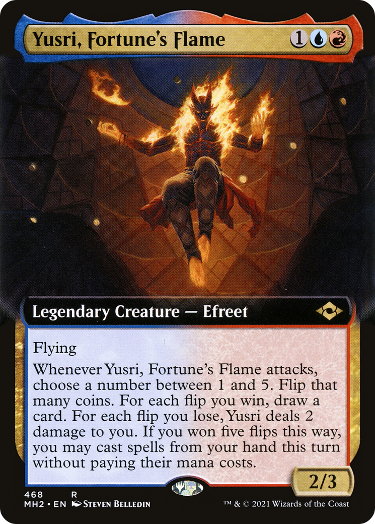 Yusri, Fortune's Flame (Extended Art) (MH2-468) [Modern Horizons 2]