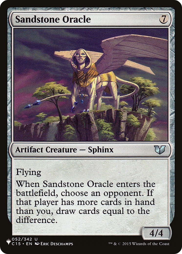 Sandstone Oracle (C15) (LIST-052) [The List]