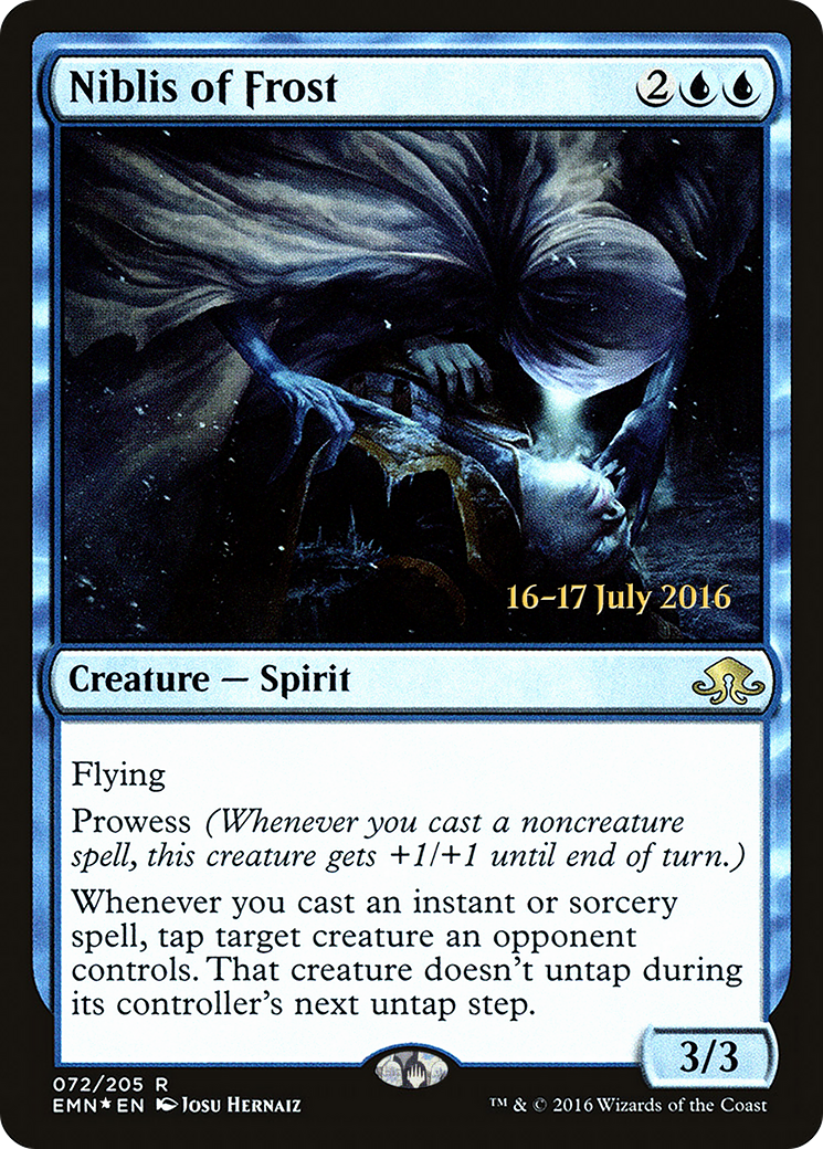 Niblis of Frost (PRE-072) [Eldritch Moon Promos] Foil