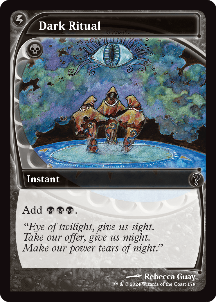 Dark Ritual (Future Sight) (MB2-179) [Mystery Booster 2] Foil