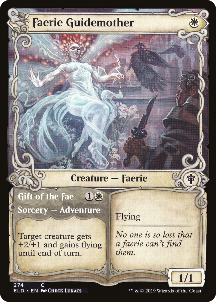 Faerie Guidemother (Showcase) (ELD-274) [Throne of Eldraine] Foil