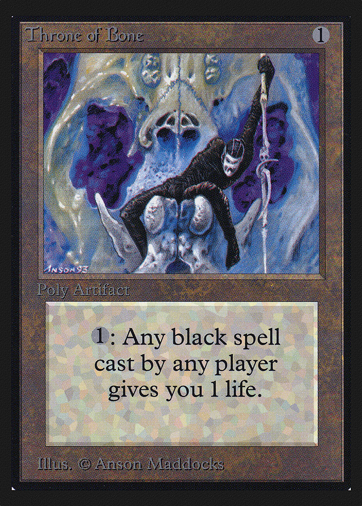 Throne of Bone (IE) (IED-274) [Intl. Collectors' Edition]