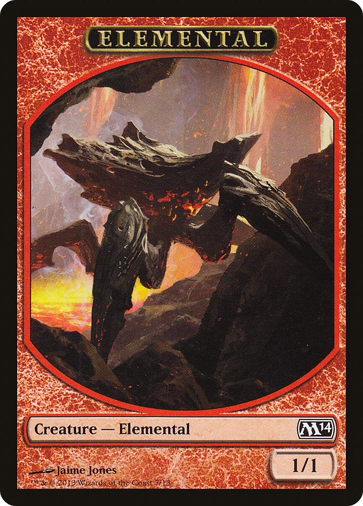 Elemental Token (M14-007) [Magic 2014 Tokens]
