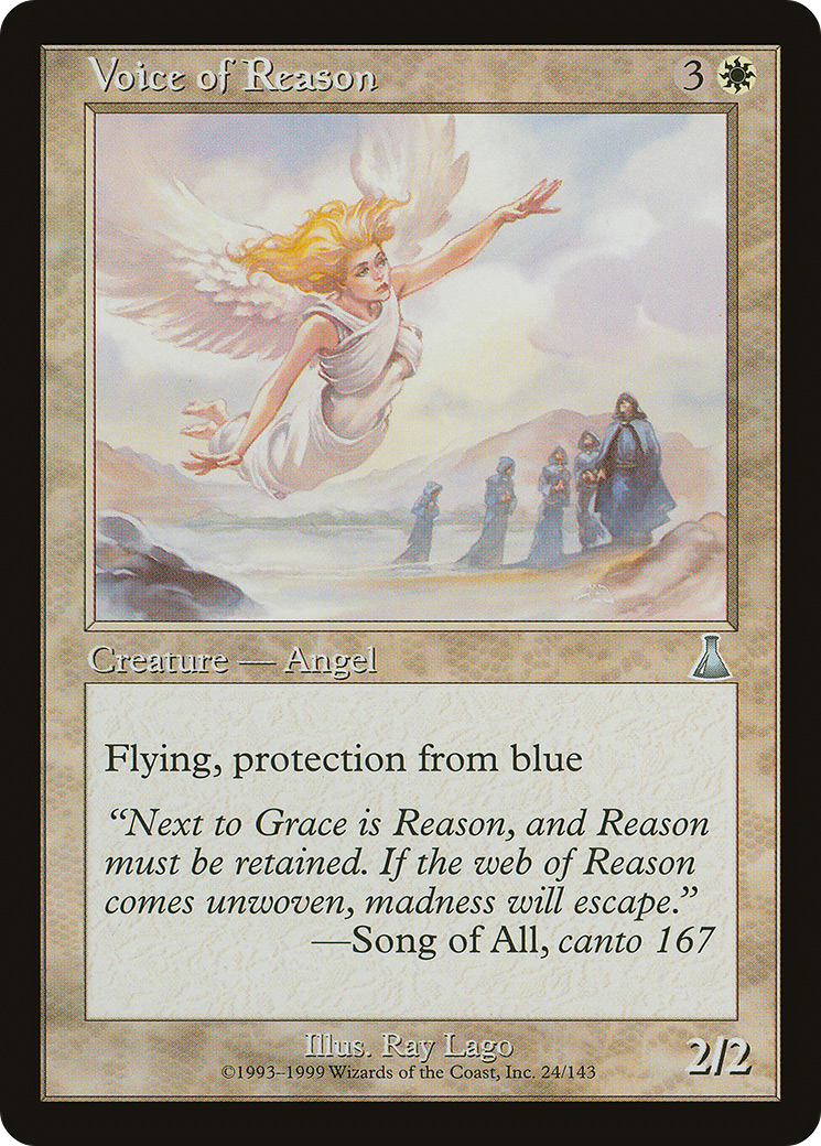 Voice of Reason (UDS-024) [Urza's Destiny]