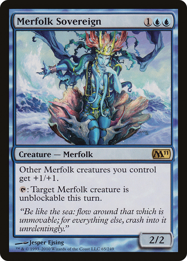 Merfolk Sovereign (M11-065) [Magic 2011]