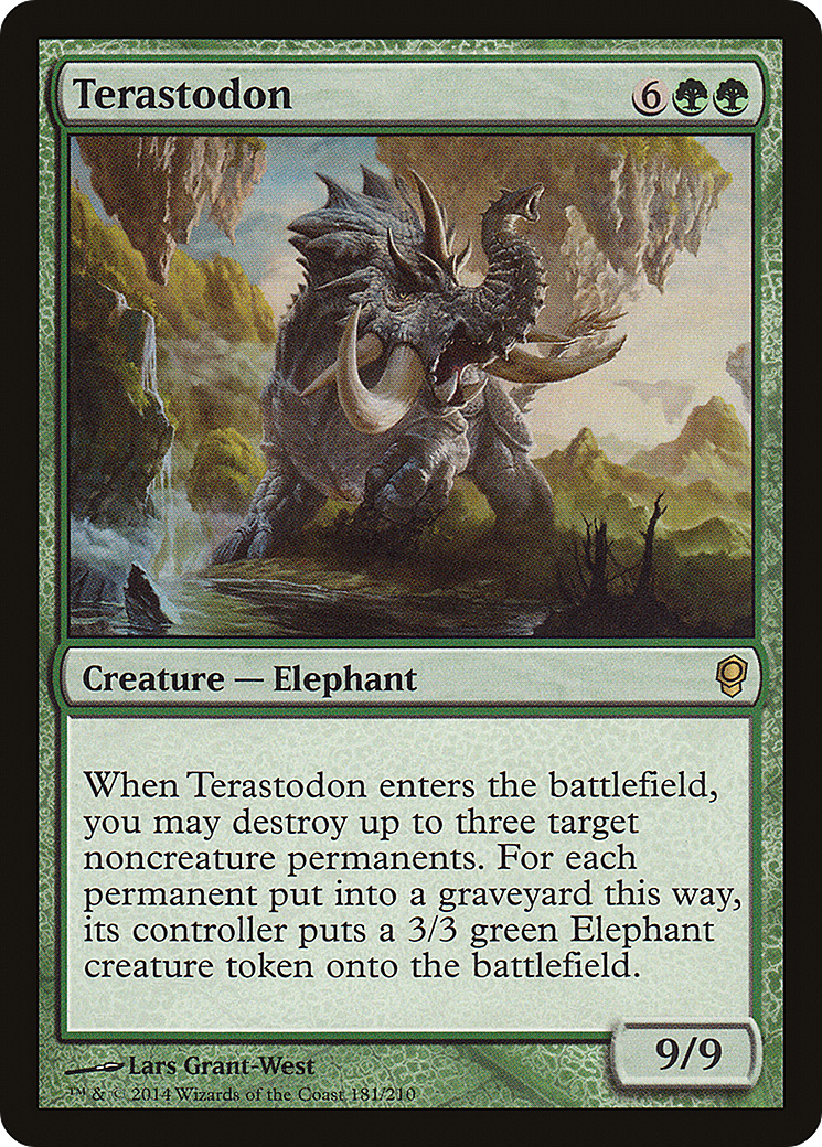 Terastodon (CNS-181) [Conspiracy] Foil