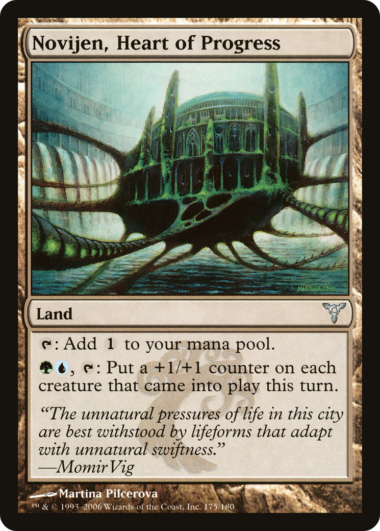 Novijen, Heart of Progress (DIS-175) [Dissension] Foil