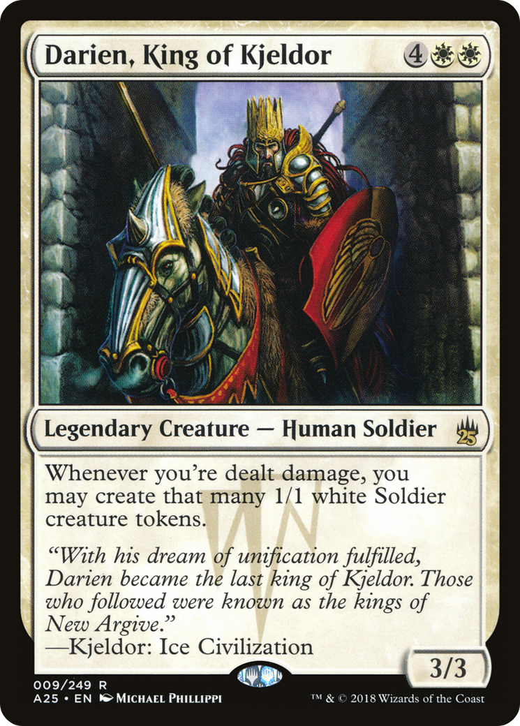 Darien, King of Kjeldor (A25-009) [Masters 25] Foil