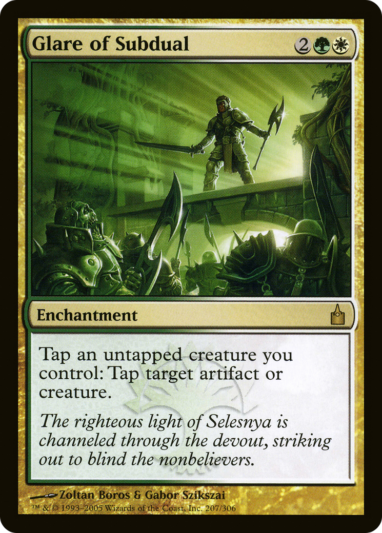 Glare of Subdual (RAV-207) [Ravnica: City of Guilds]