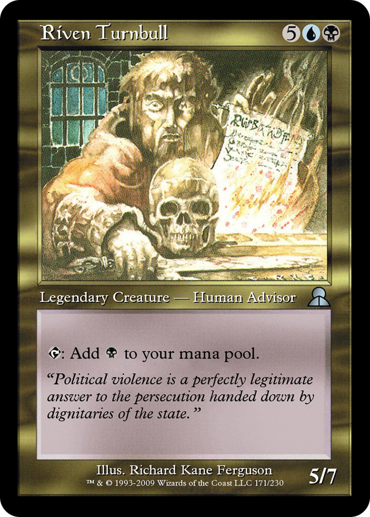 Riven Turnbull (ME3-171) [Masters Edition III] Foil