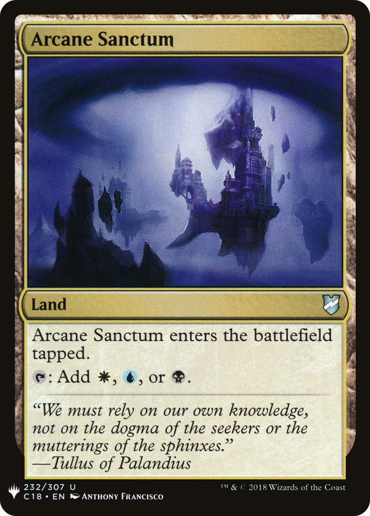 Arcane Sanctum (LIST-232) [The List]