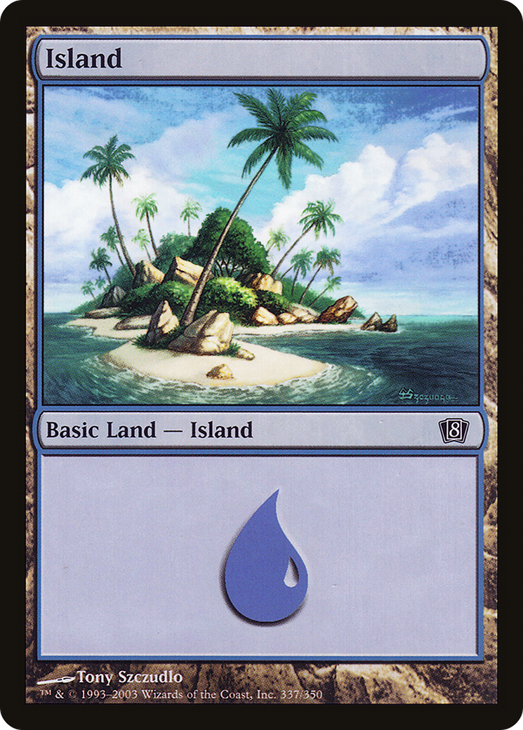 Island (8ED-337) [8th Edition]