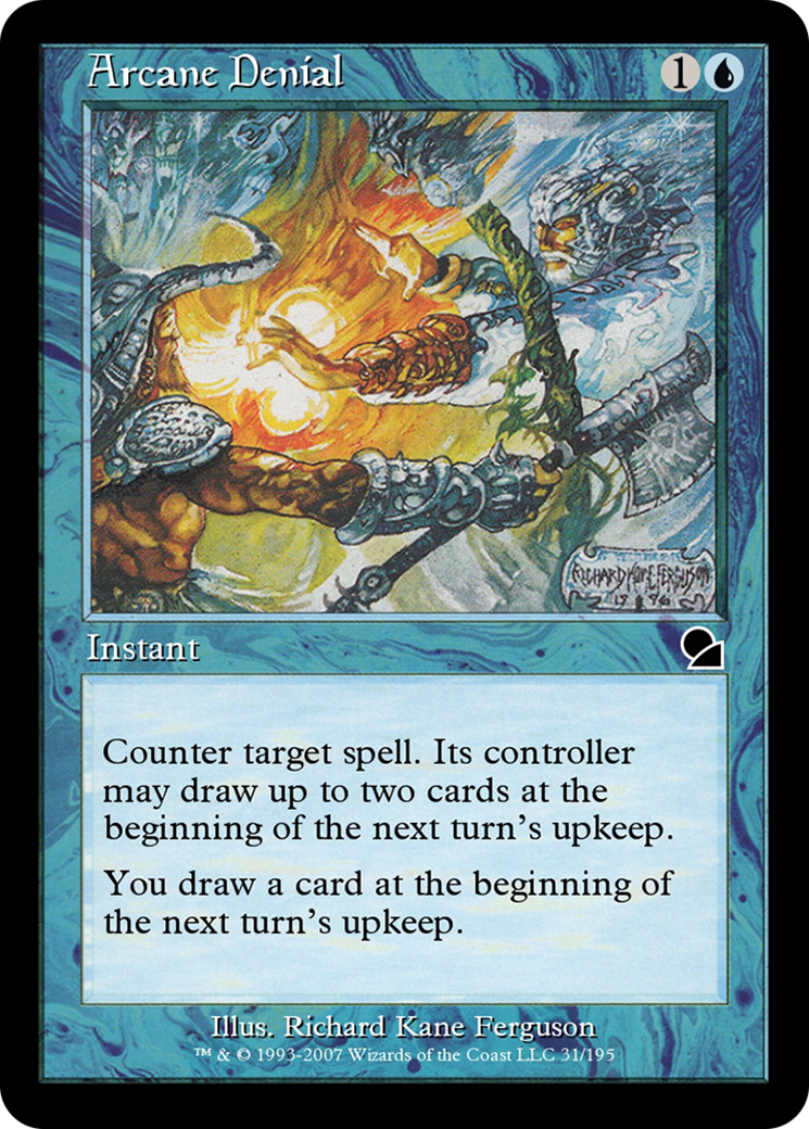 Arcane Denial (ME1-031) [Masters Edition]