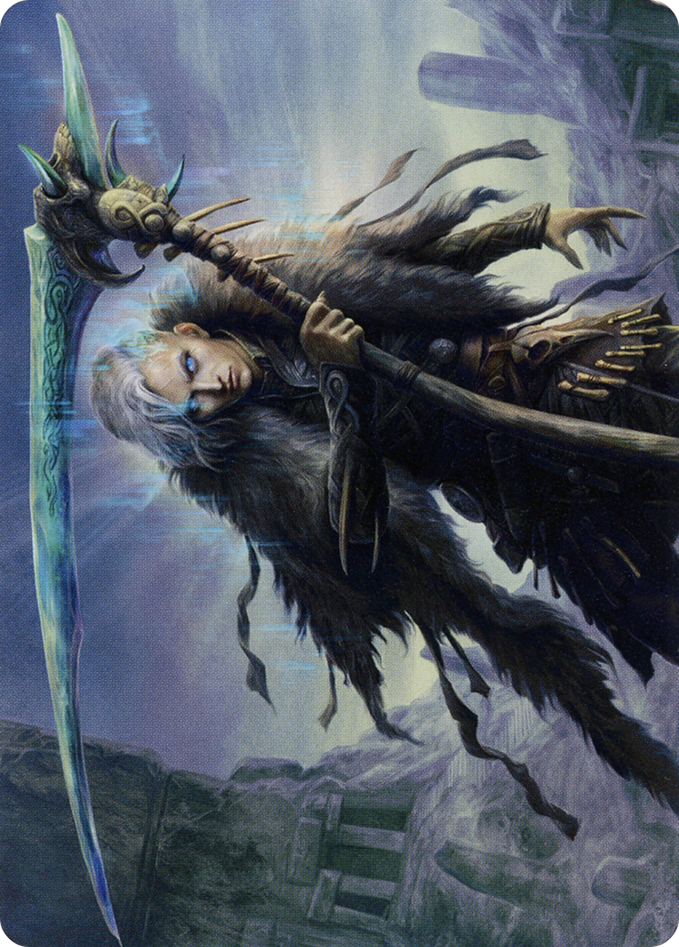 Egon, God of Death // Egon, God of Death (ASKHM-024) (Borderless) [Art Series: Kaldheim]