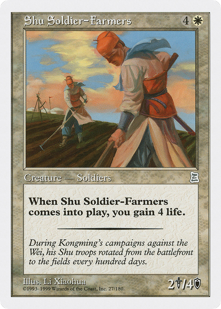 Shu Soldier-Farmers (PTK-027) [Portal Three Kingdoms]