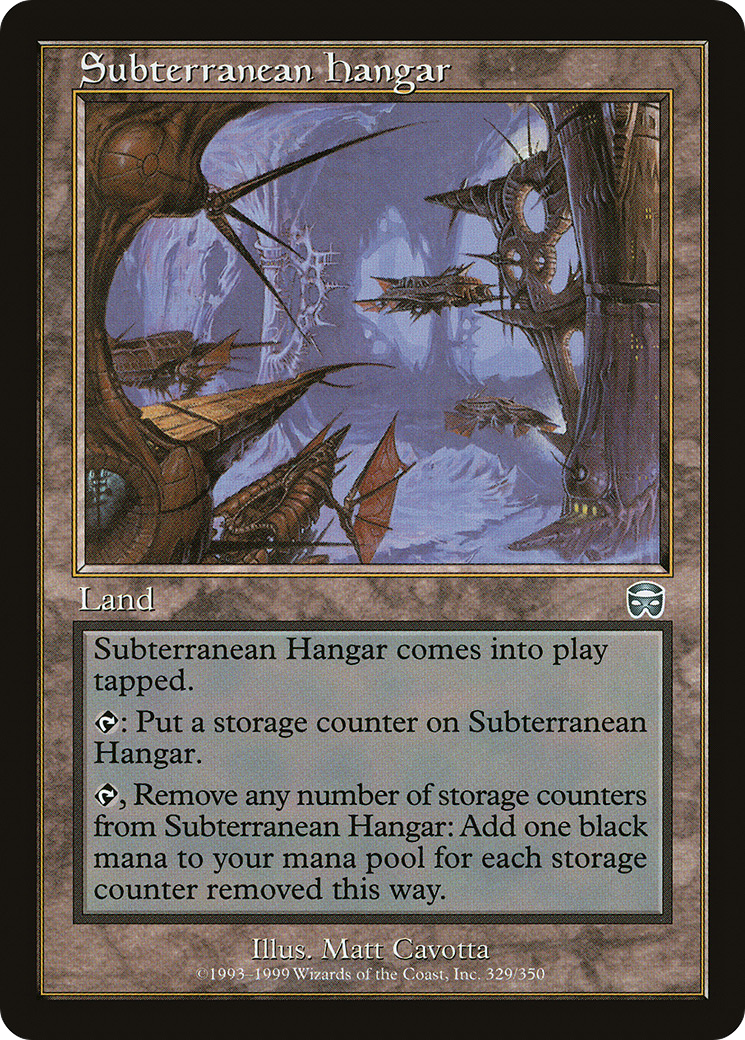 Subterranean Hangar (MMQ-329) [Mercadian Masques]