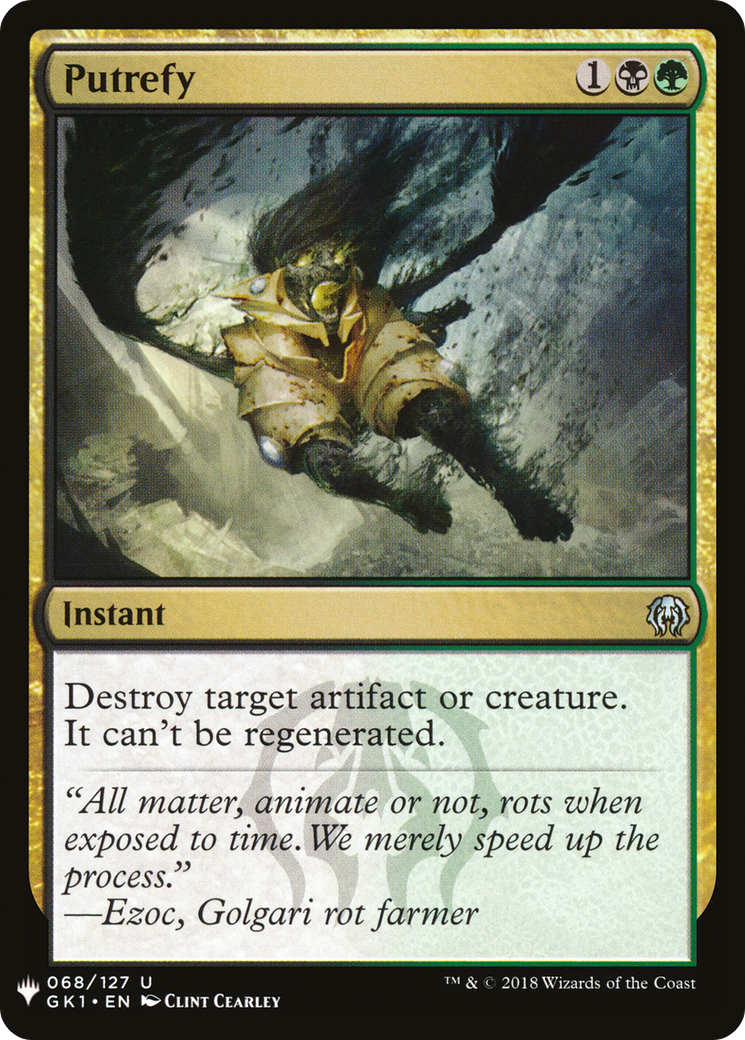 Putrefy (GK1) (LIST-068) [The List]