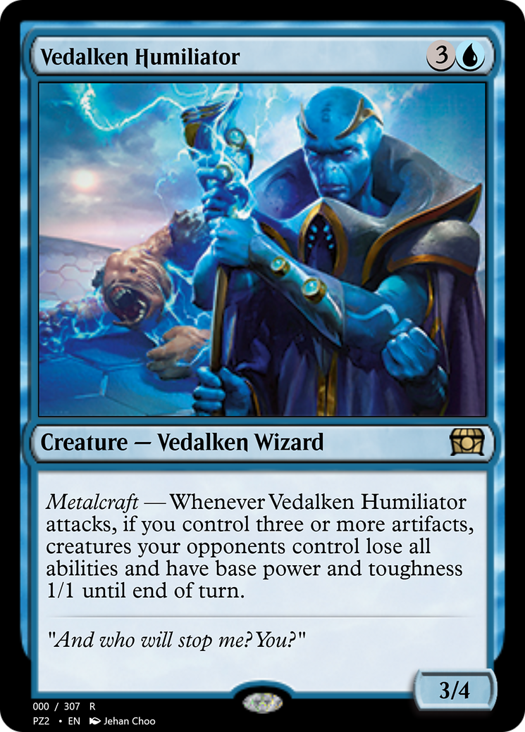 Vedalken Humiliator (PZ2-70731) [Treasure Chest] Foil